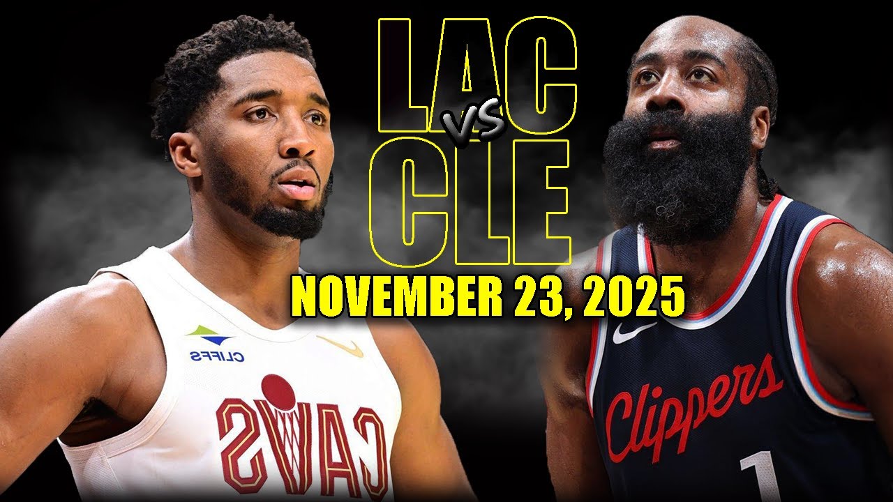 Los Angeles Clippers vs Cleveland Cavaliers Full Game Highlights - November 23, 2025 | NBA Season