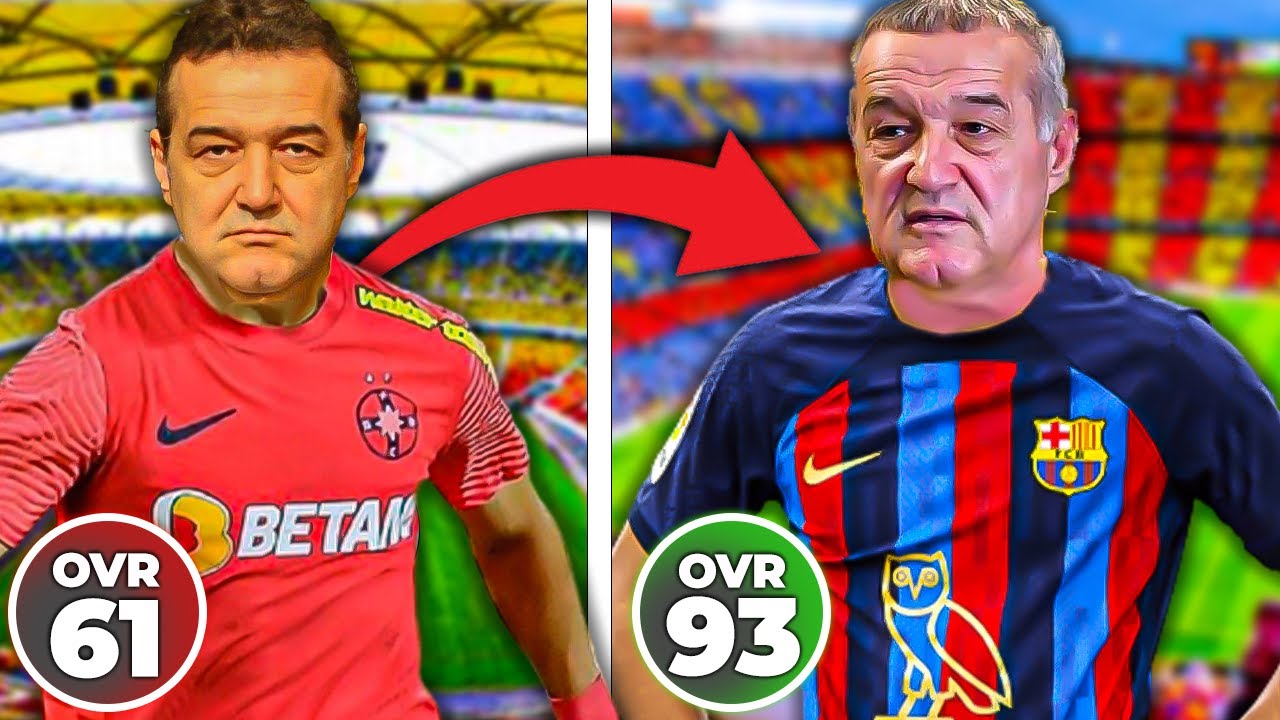 AM SIMULAT CARIERA LUI GIGI BECALI!
