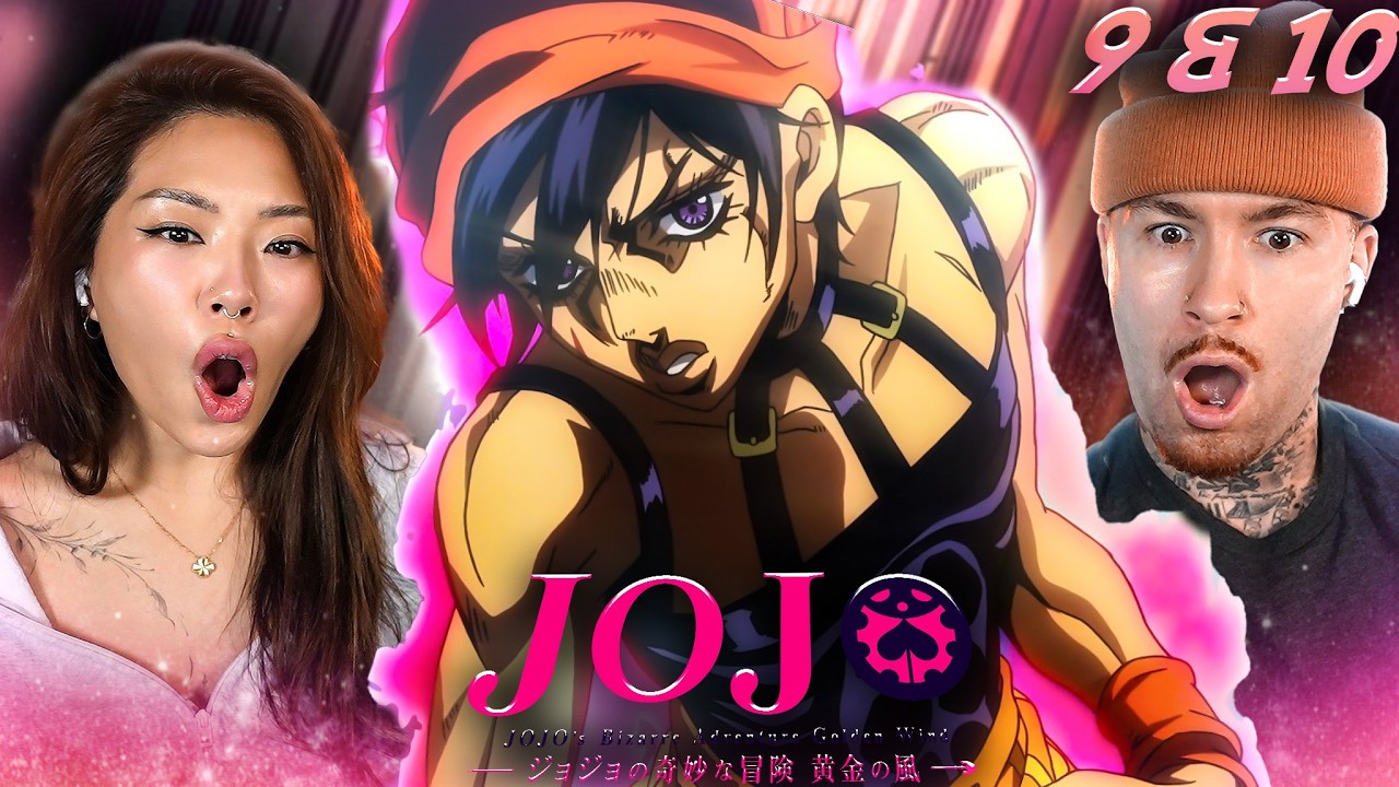 НАРАНСИЯ ПРОТИВ ФОРМАГДЖИО!!! 🛩️ | Странные приключения Джоджо, часть 5 ➼ Реакция на 9 и 10 серии