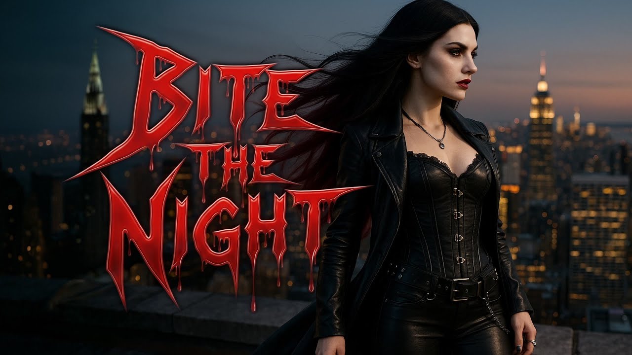 Bite the Night | Dark Glam Metal Ballad of a Cursed Soul 🦇🔥