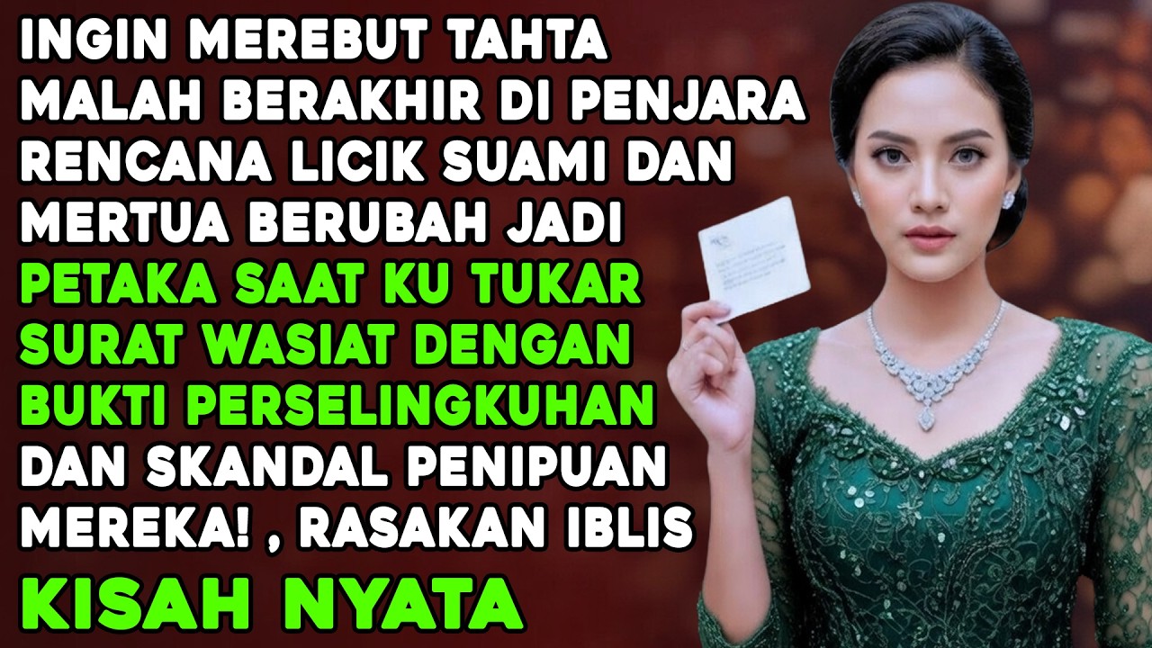 SUAMI DAN MERTUA LICIK MEREBUT WARISAN 10 MILYAR DAN RUMAH MEWAH- MEREKA TAK TAHU APA YANG KULAKUKAN