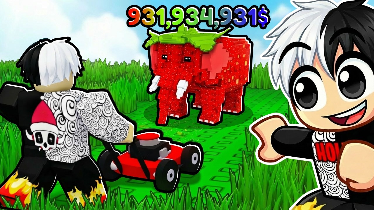 ZAROBIŁEM 948,391,993$ NA KOSZENIU BRAINROTÓW w ROBLOX!