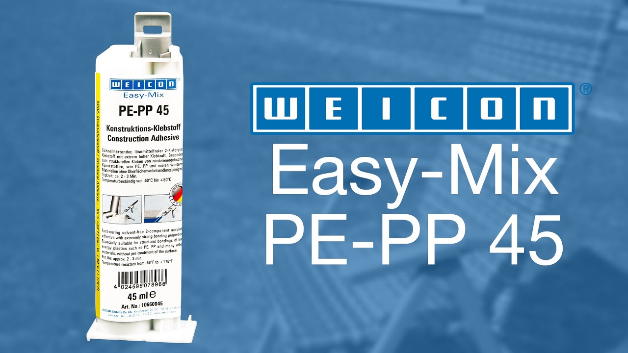 Ремонт подлокотника садового кресла | WEICON Easy-Mix PE-PP 45