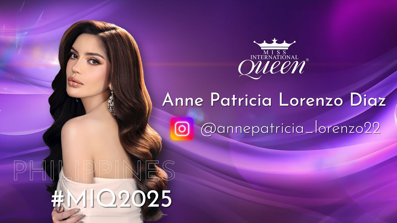 Miss International Queen Philippines 2025 l Anne Patricia Lorenzo Diaz