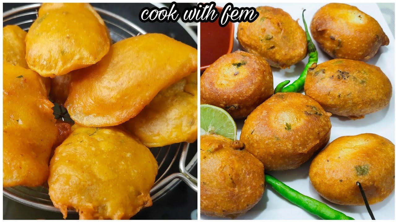 Aloo Pakoda Aur Egg Bonda | Ek Batter May Do Tarah Ke Pakode | Ramzan Iftar Snacks - Cook With Fem