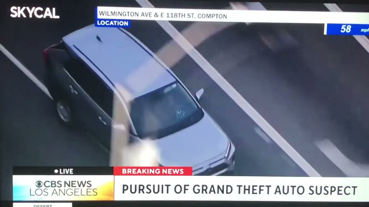 Grand theft auto suspect.