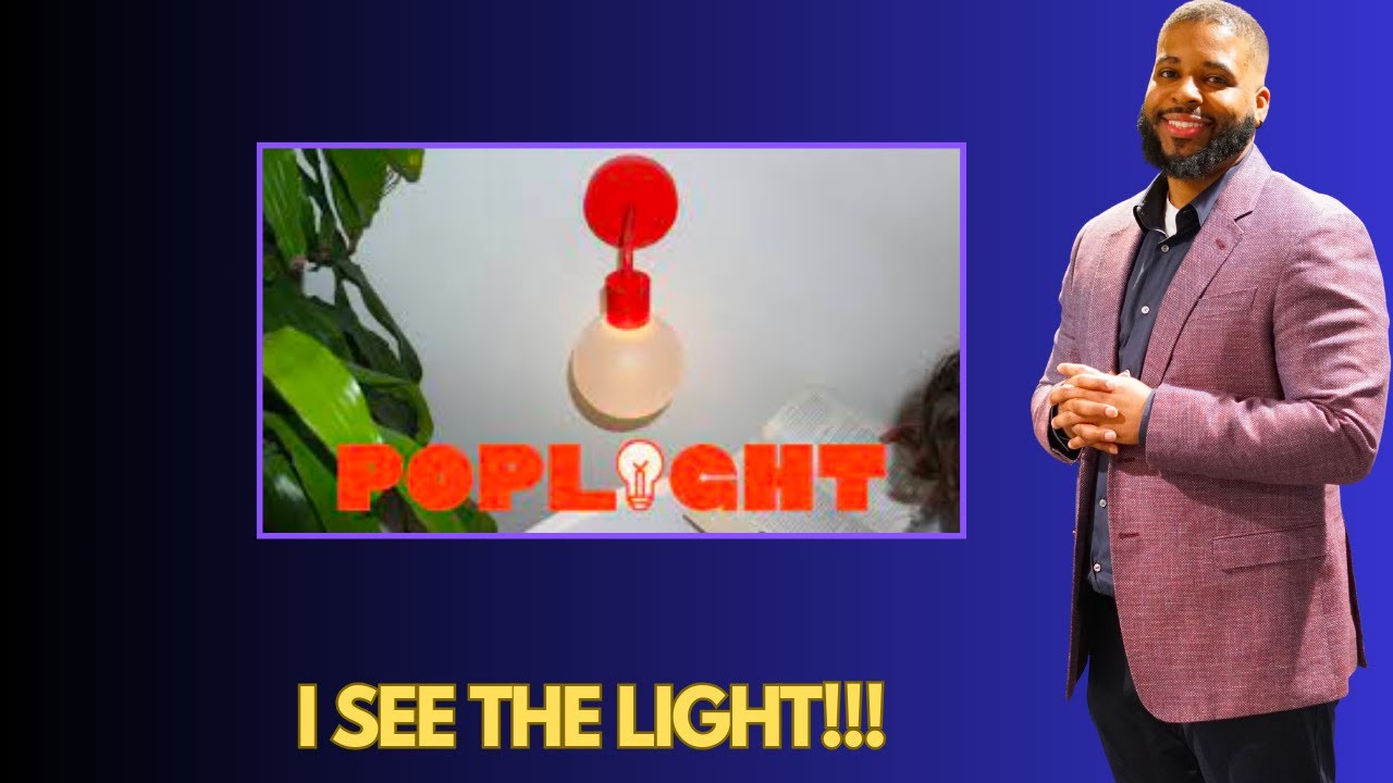 Can you see the light!? #poplight hits #sharktank in search for deal!