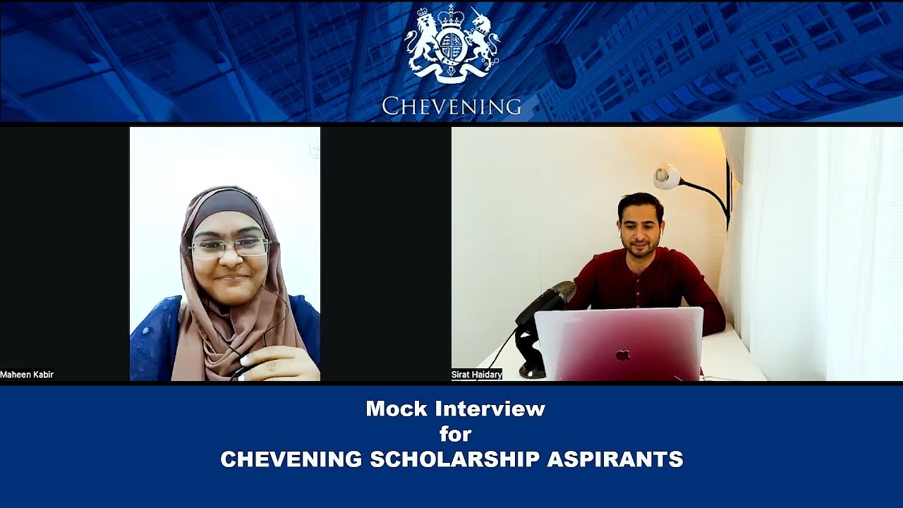 Chevening Mock Interview | Realistic Chevening Interview Preparation 2026 - 2027