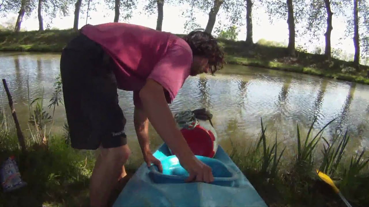 Kayak Trip in France, 530km : Canal du midi & Garonne