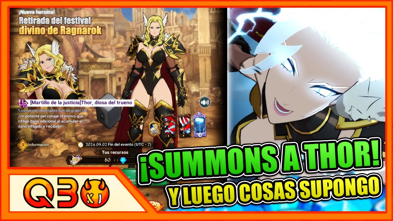 Qbo | [DIRECTO] ¡SUMMONS A THOR! LOS MUSLOS MÁS FUERTES DEL JUEGIO | ❤ | ¡Pregunta lo que quieras!
