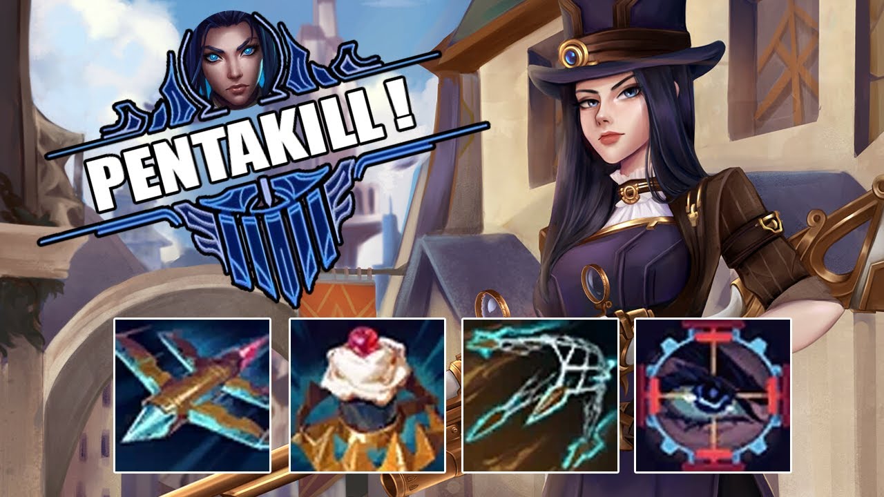 CAITLYN MONTAGE | INSANE PENTAKILLS IN ACTION - Highlights You Must See!!