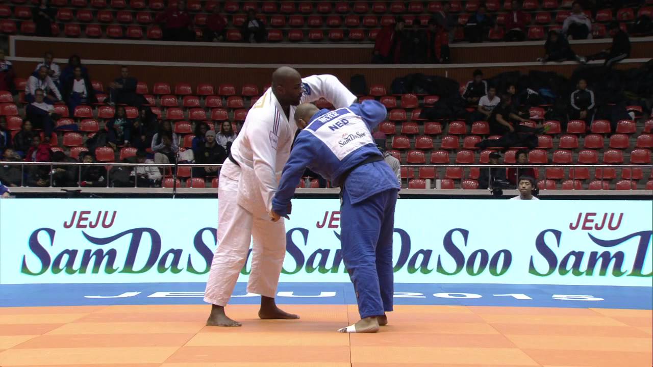Teddy RINER vs Roy MEYER Judo Grand Prix Jeju 2015