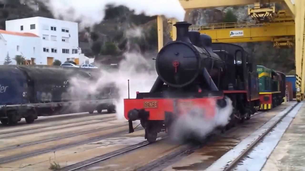 Encendido de la locomotora 140-2054 - Portbou, 17.12.2013