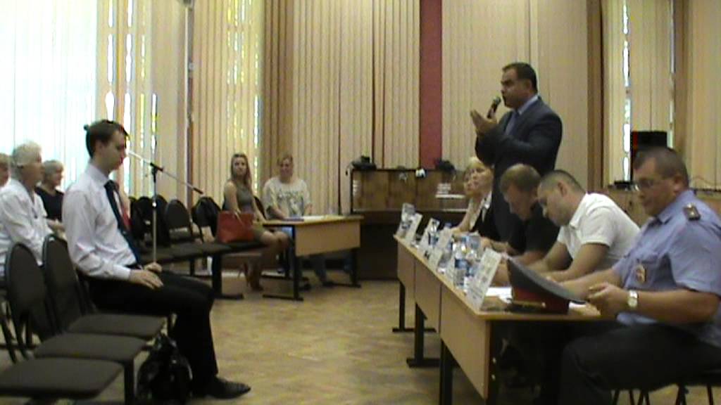Встреча и.о. главы управы Кузьминки В.В. Родионова с жителями района Кузьминки