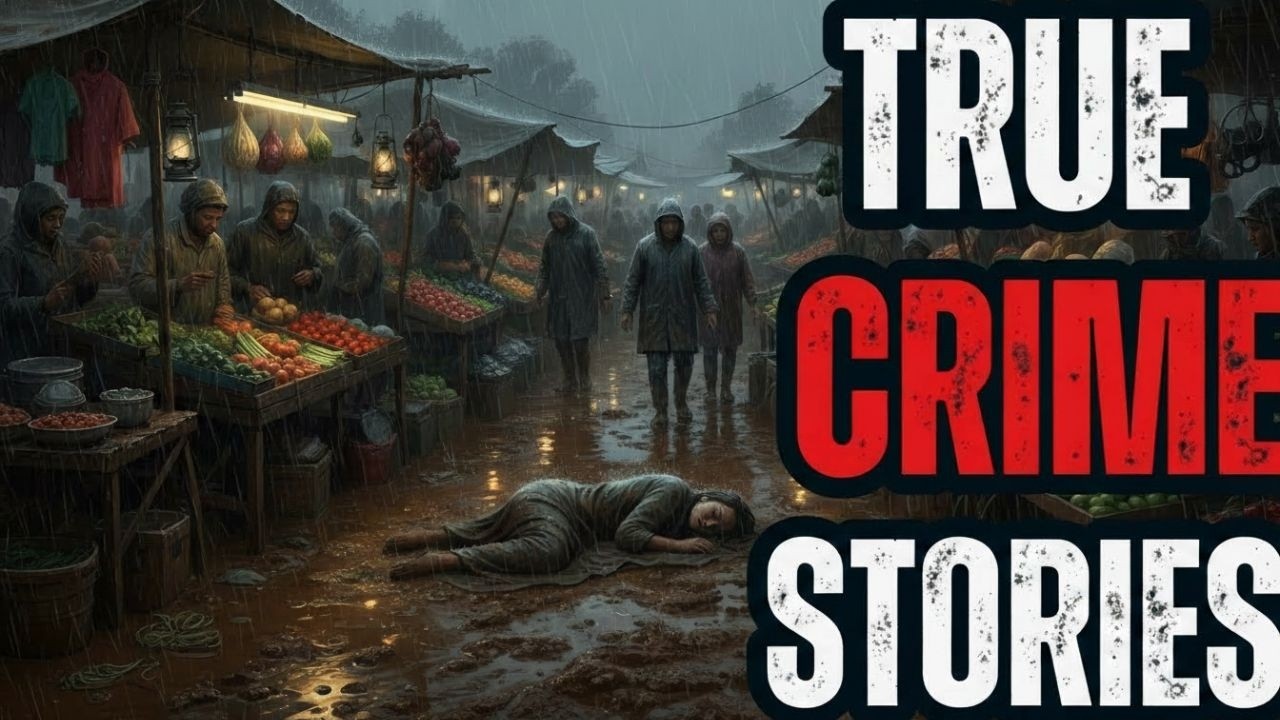 TRUE CRIME STORIES SLEEPING WITH RAIN SOUNDS | BLACK SCREEN | #116