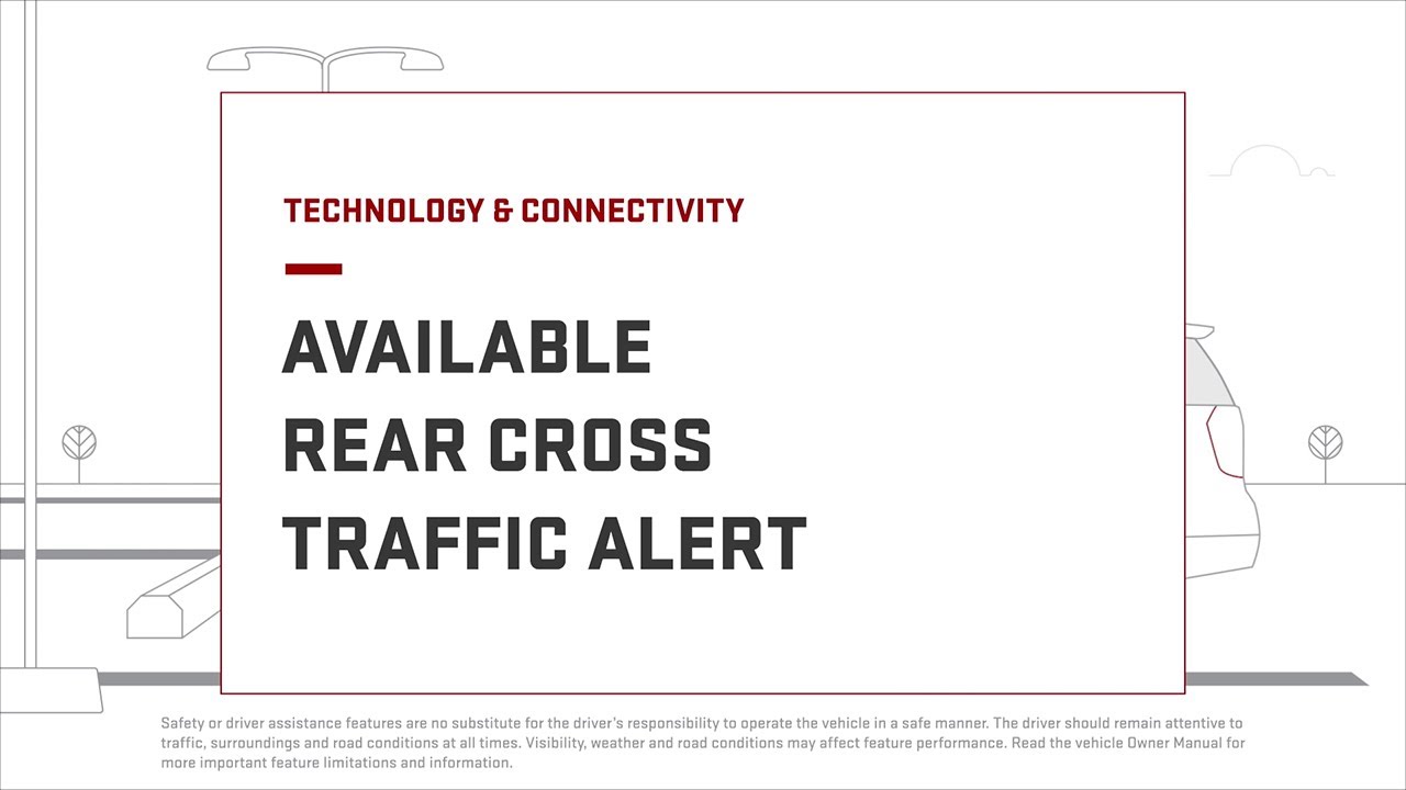 How Rear Cross Traffic Alert Works | GMC