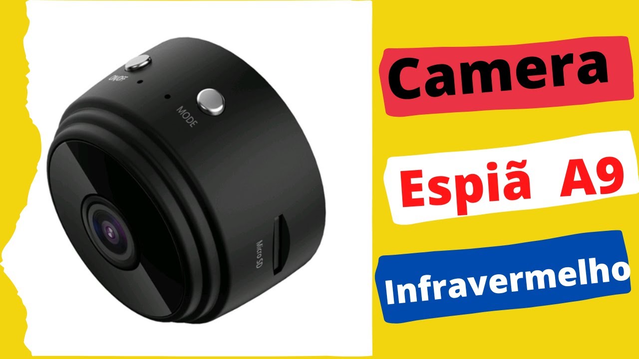 Como INSTALAR, CONFIGURAR CAMERA A9 ESPIÃ app HD IOT CAMERA [PASSO A PASSO]