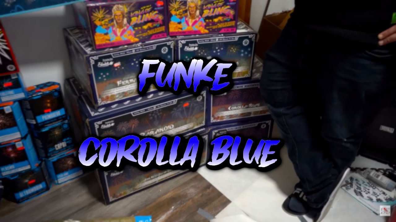 FUNKE / COROLLA BLUE  / DOPPELT GESCHOSSEN / WAS FÜR EIN GESCHOSS 😳😎 BATCH 2021 / 4K