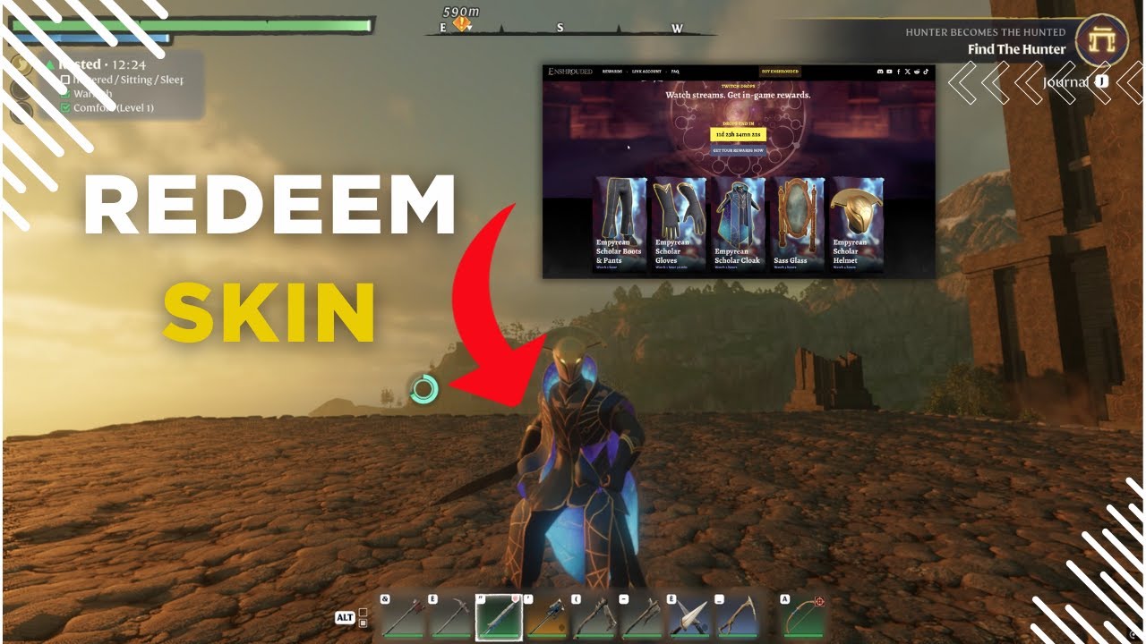 How To Redeem Enshrouded Skin From Twitch &ndash; Full Guide