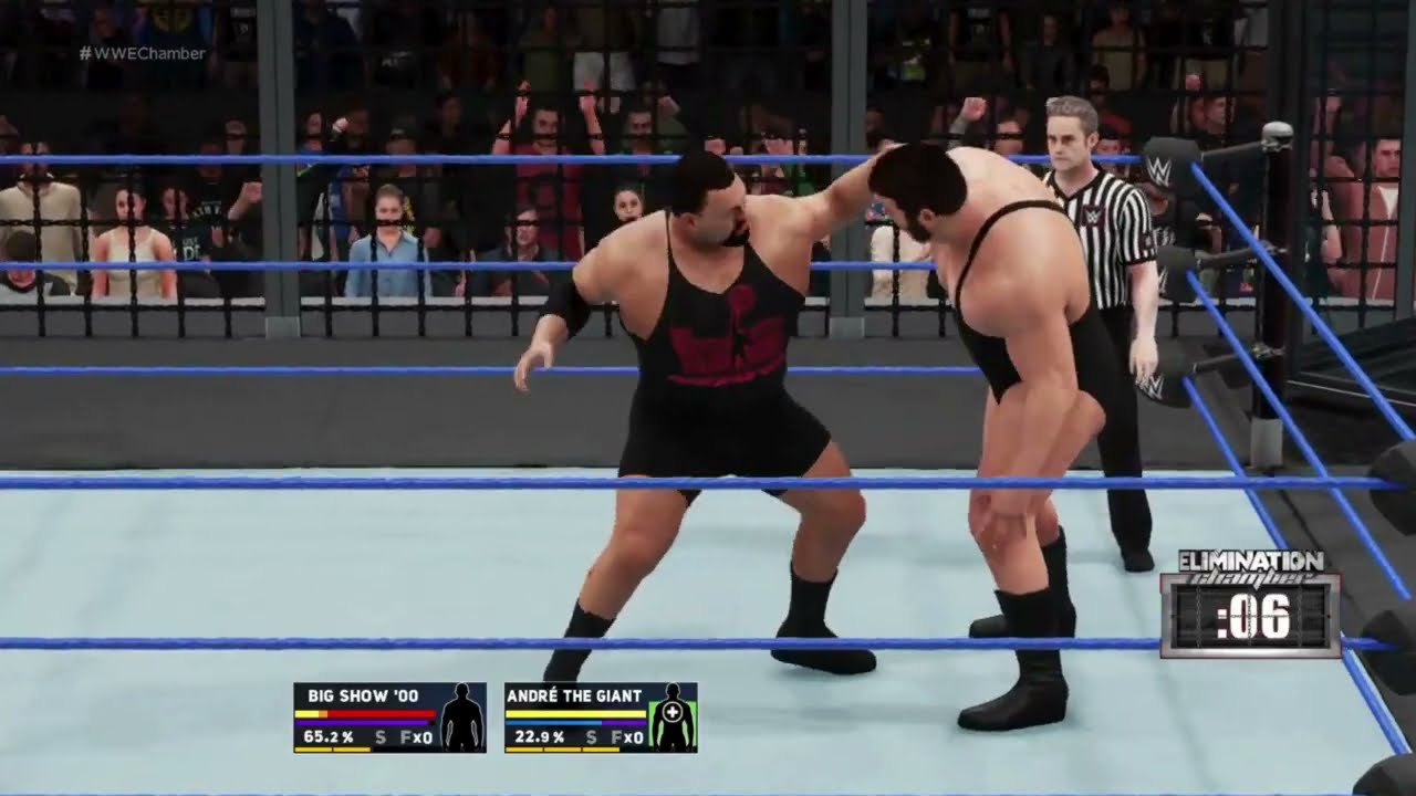 This Elimination Chamber Was TOO HEAVY 😳 WWE 2K18