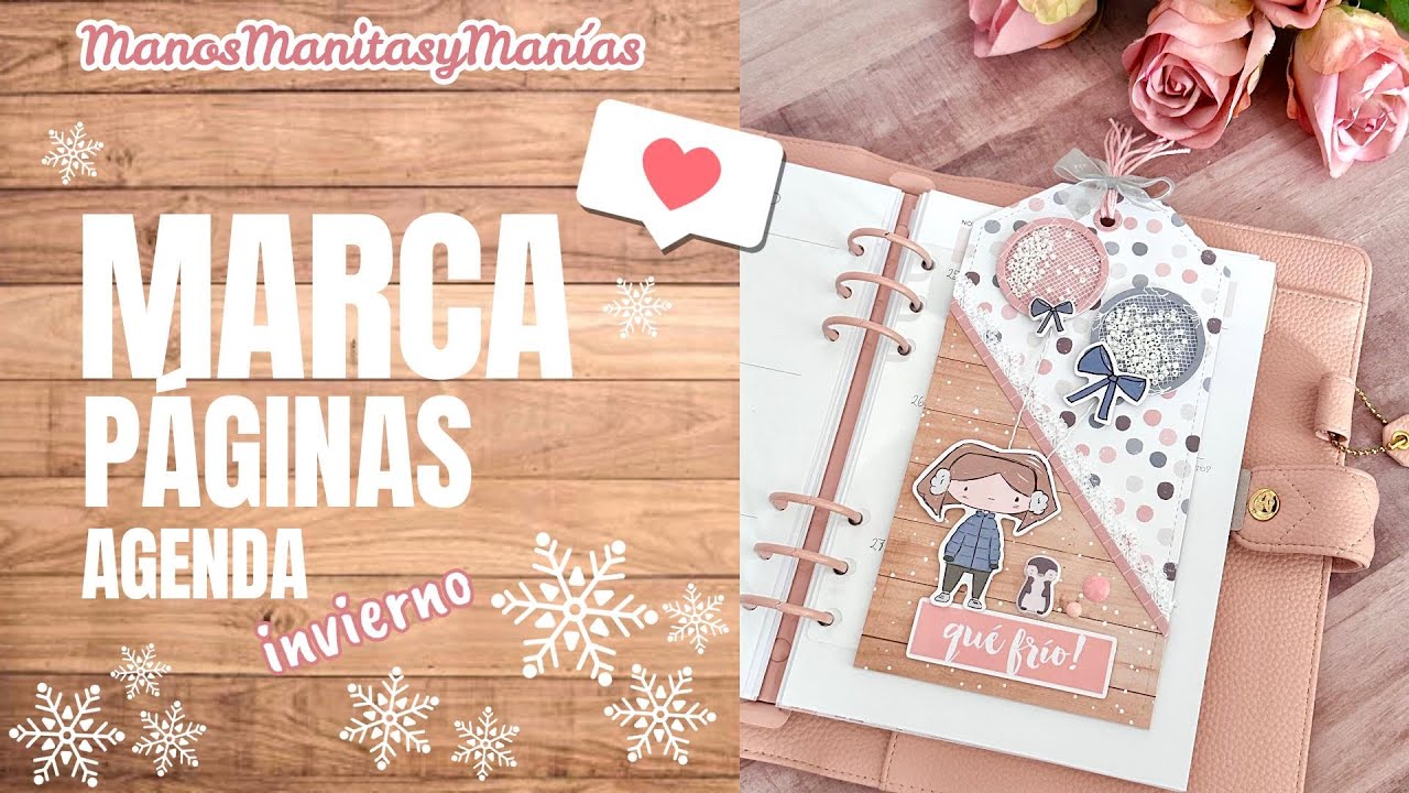 El Marca Páginas de Agenda más bonito del 2024!!! Así de fácil...!!!