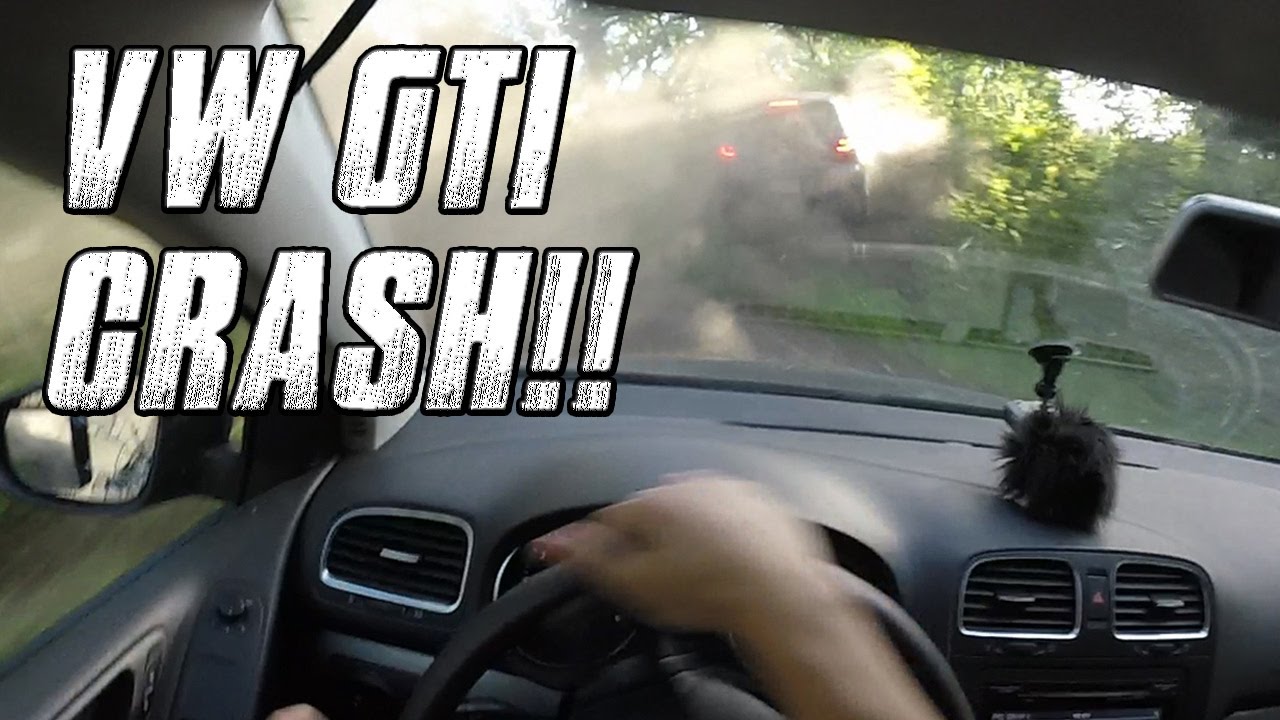 💀 Автомобильная катастрофа - VW Golf GTI на горной дороге / Туманный каньон