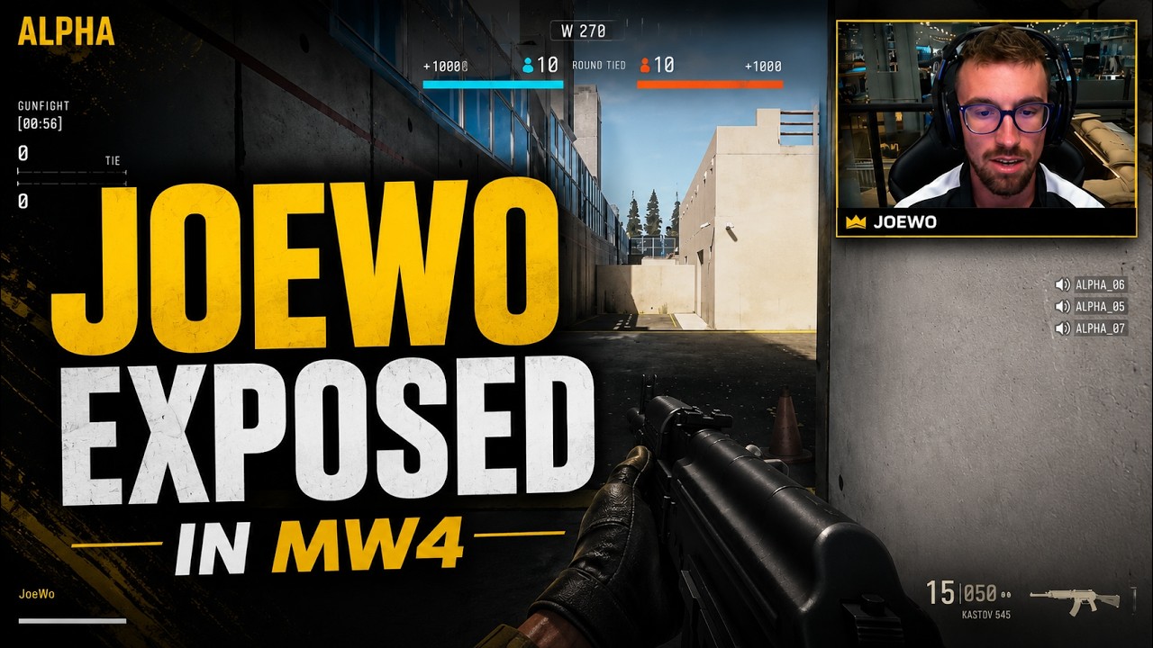 WARZONE CHEATER JOEWO HUMILIATED PLAYING MW4 ON LAN