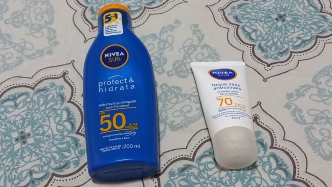 PROTETOR SOLAR NIVEA SUN TOQUE SECO ANTISSINAIS