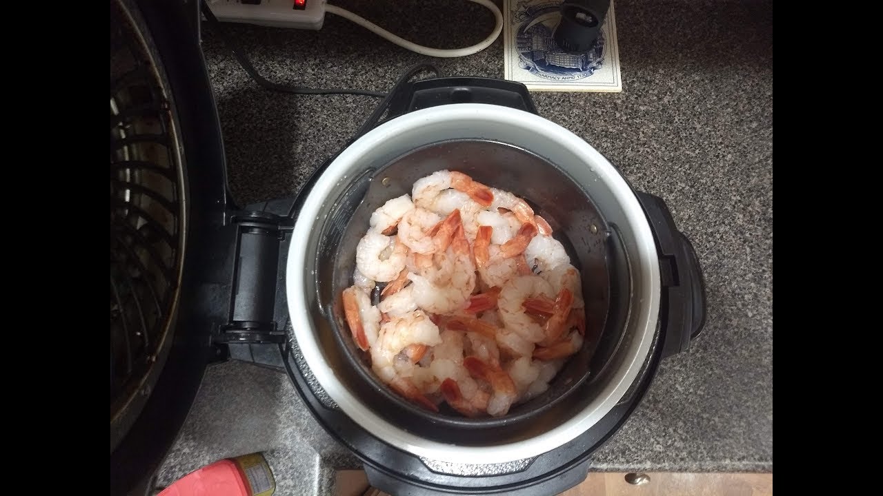 Ninja Foodi - Steamed Shrimp