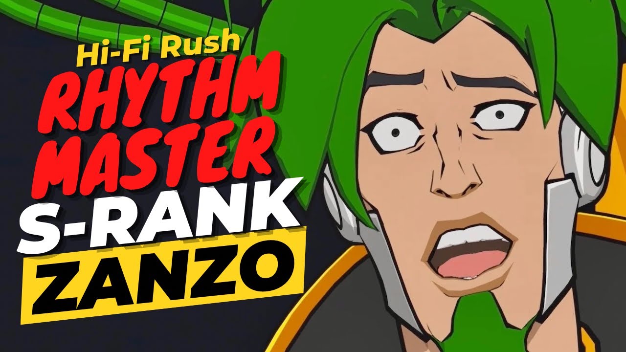 Hi-Fi Rush - Rhythm Master S-Rank ZANZO Boss Fight (Hardest Difficulty)