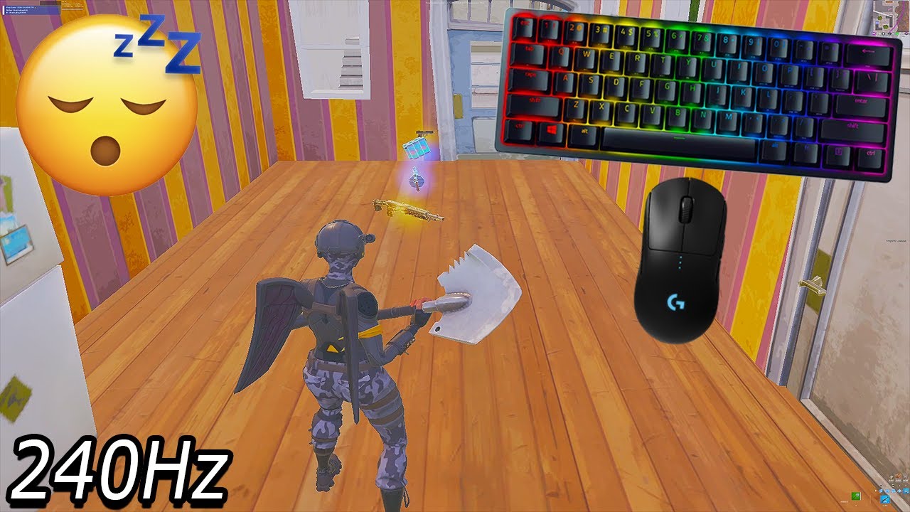 [4K] TILTED ZONE WARS ⭐ ASMR Fortnite Chill 🤩 Razer Huntsman Mini Keyboard Sounds 240Hz