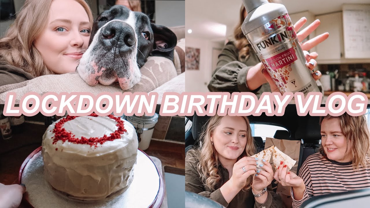 LOCKDOWN BIRTHDAY VLOG ⚡️🧁🌸🤍