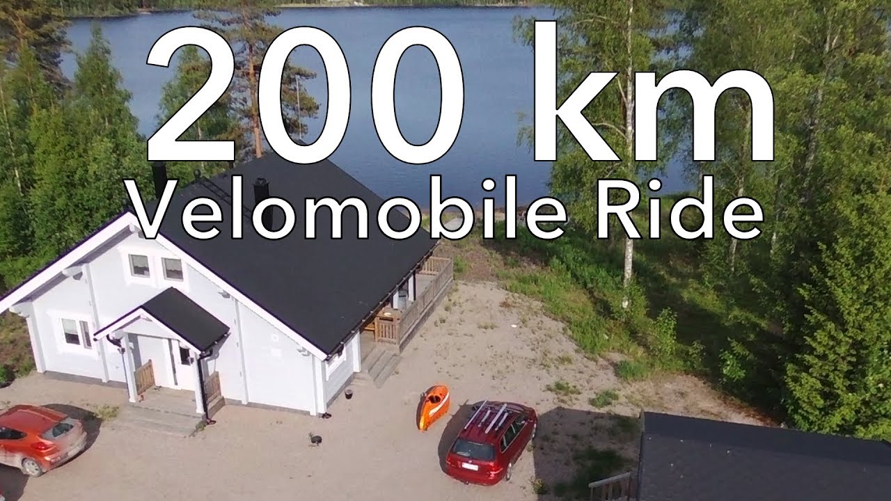 Kälviä - Ähtäri | 200 km Velomobile Ride