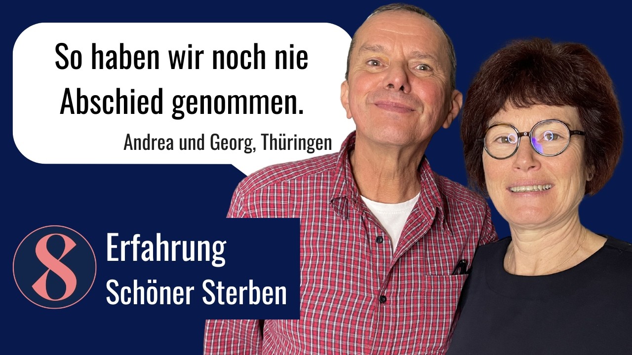 Die Trauerfeier war ein wesentlicher Teil des Loslassens (Erfahrung SchönerSterben)