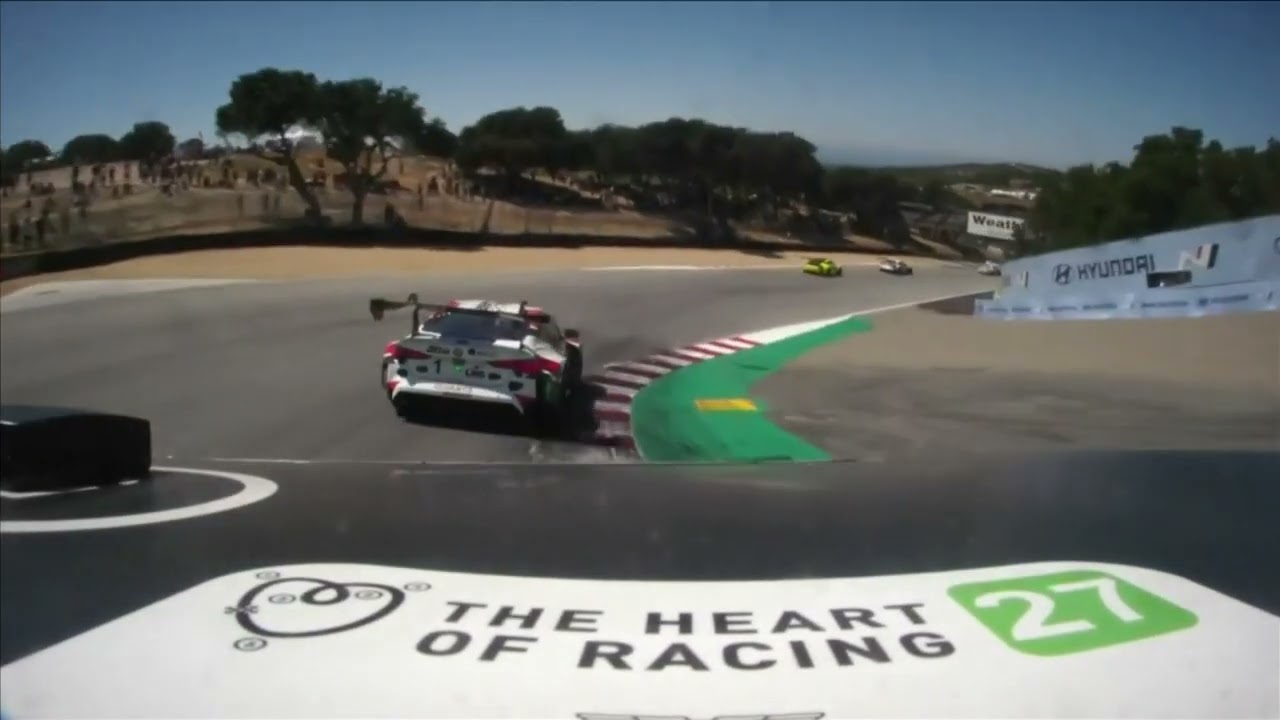 #27 Aston Martin GTD Onboard | IMSA Laguna Seca 2023