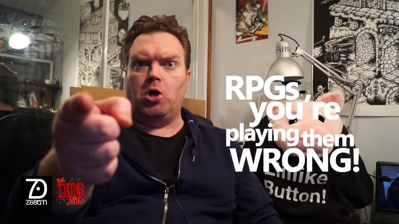 Tabletop RPGs You're Playing Them Wrong| RPG and Other Nerdy Guest Spots