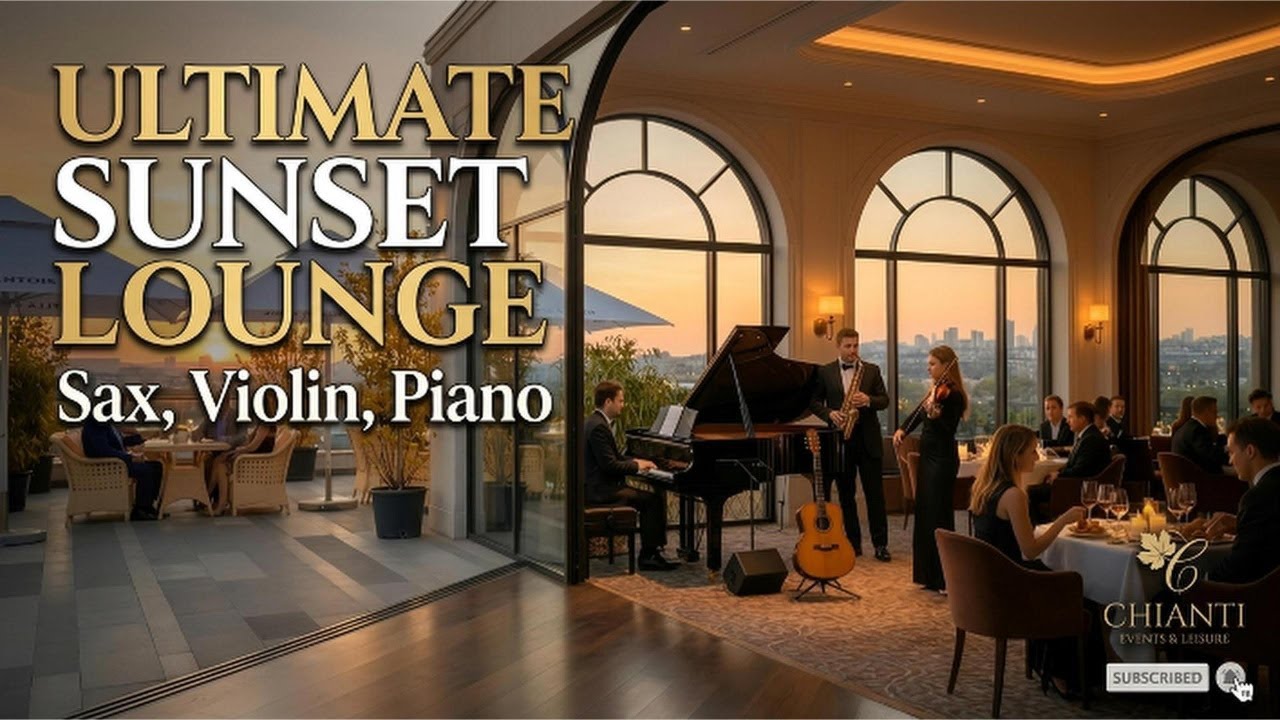 Evening Elegance 🎷✨ | Ultimate Sunset Lounge Music by Chianti Events & Leisure