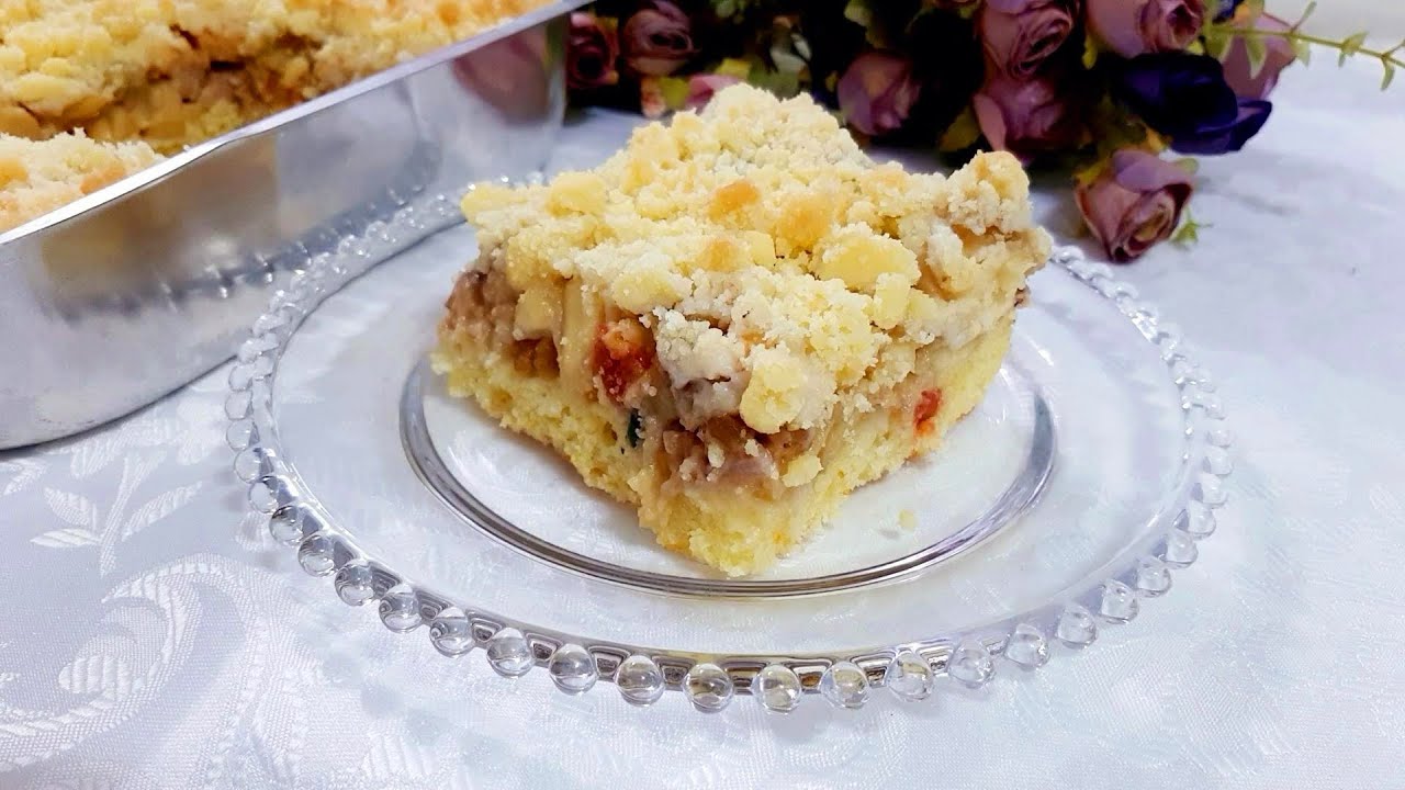 Этот восторг нельзя пропустить на Рождество. Очень просто и вкусно. Рождественский яблочный пирог🎄🎅