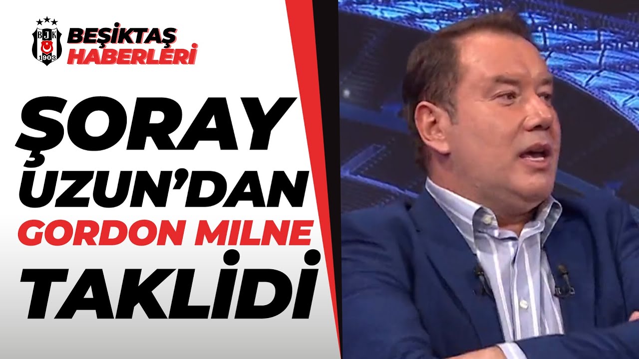 Şoray Uzun'dan Gordon Milne Taklidi
