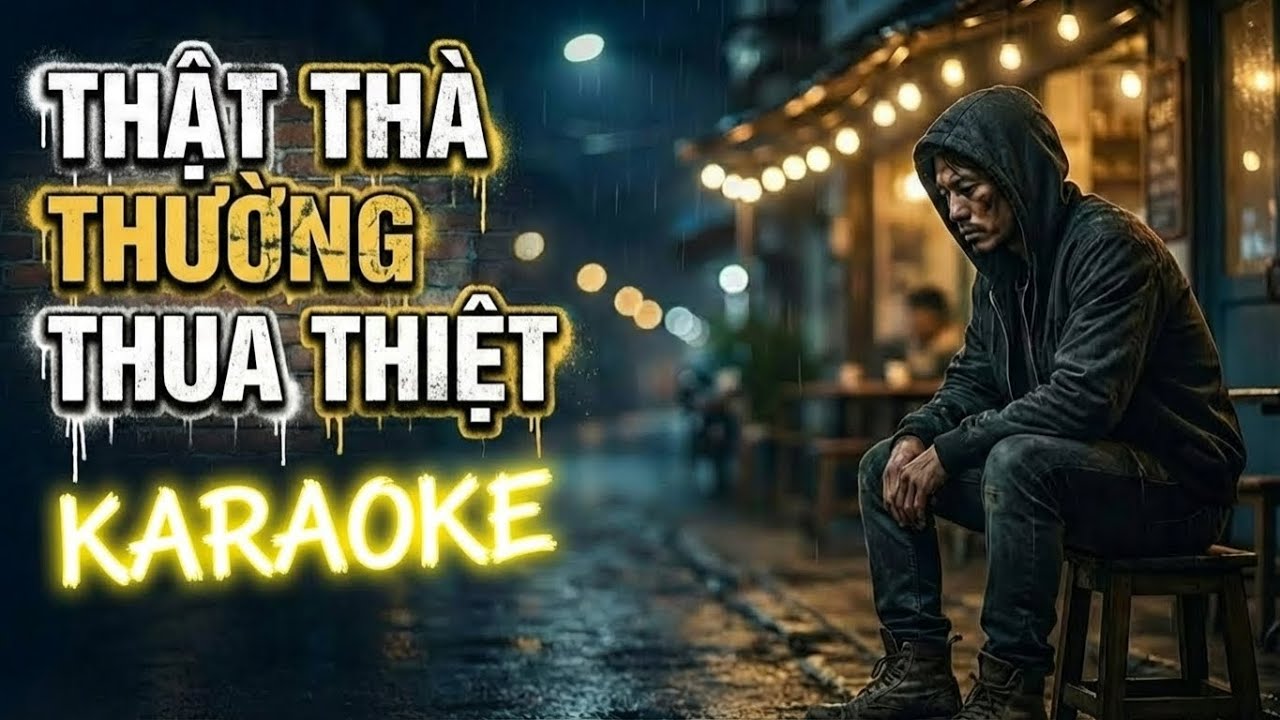 Karaoke Thật Thà Thường Thua Thiệt | Nhạc Đời Dễ Hát – Lời Chuẩn | Cat Karaoke