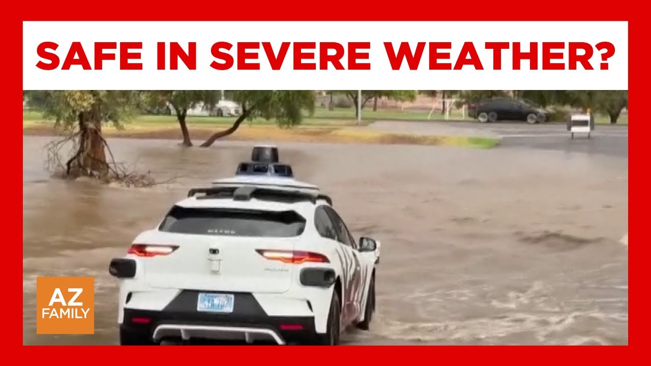 Waymo&rsquo;s autonomous fleet tested by Arizona floods