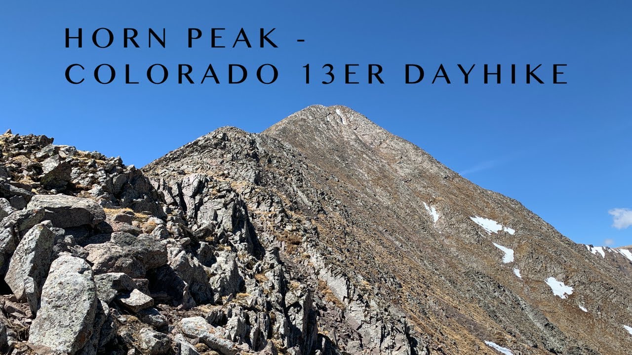 Horn Peak - Colorado 13er Dayhike
