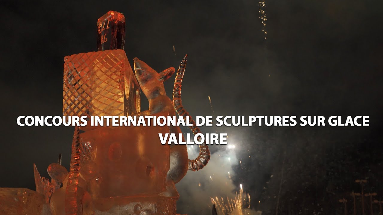 Concours international de sculptures sur glace - Valloire