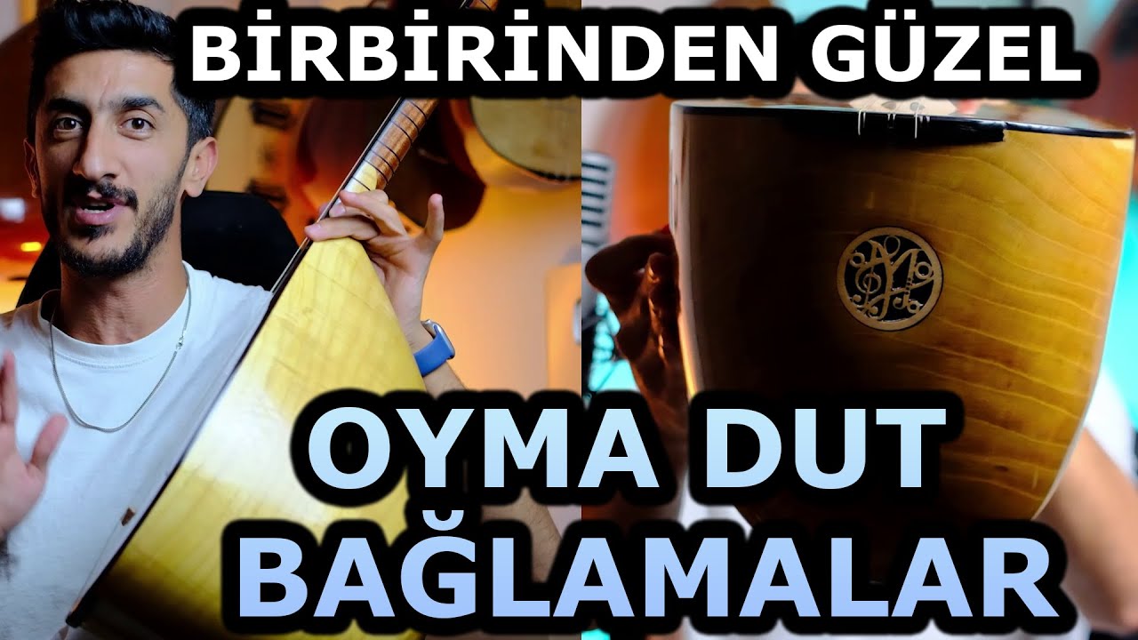 BİRBİRİNDEN G&Uuml;ZEL 3 ADET OYMA DUT BAĞLAMA! | Saz İnceleme