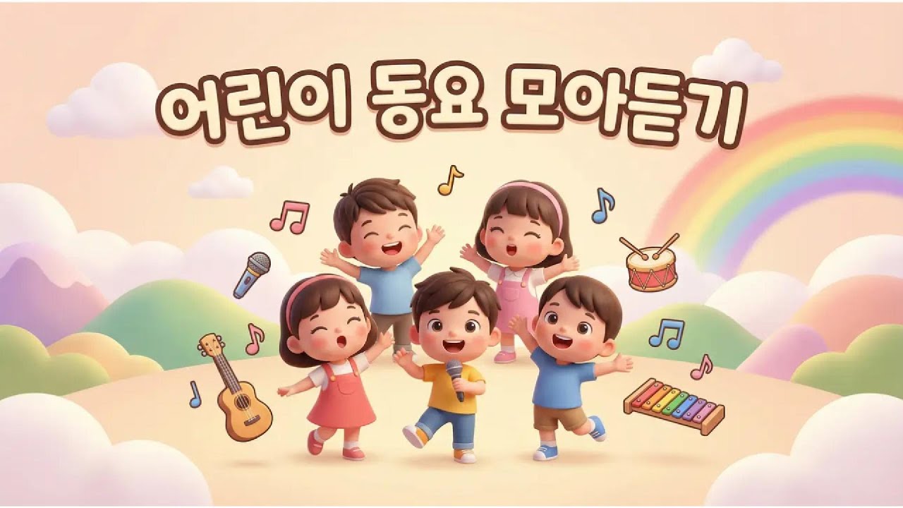 어린이 동요 모아듣기