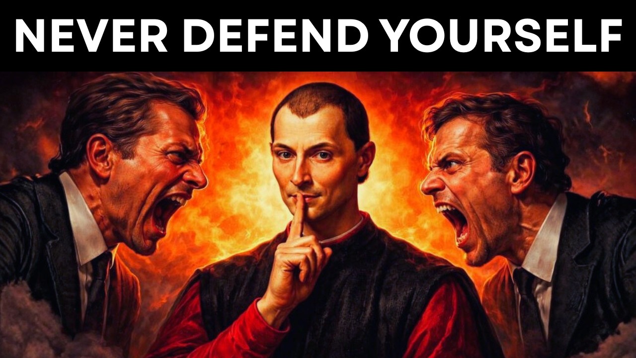 NEVER Defend Yourself – Machiavelli’s Trick to Flip the Power Instantly | Dark Psychology