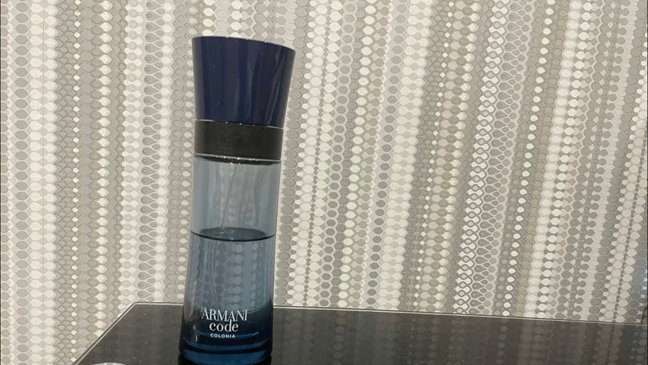 Armani Code colonia fragrance review - a boring flanker