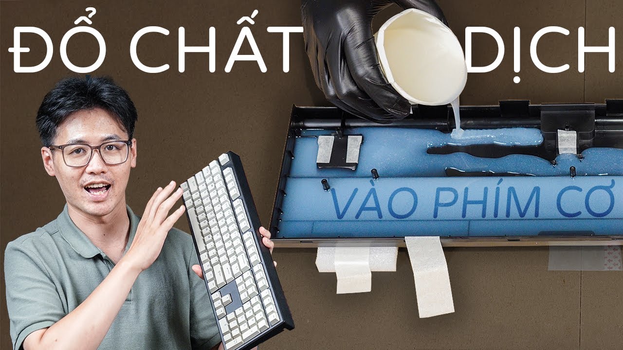 Mod Phím Cơ CHỐNG ỒN Chuẩn Dân Văn Phòng - Khi Sếp Đã CĂNG!