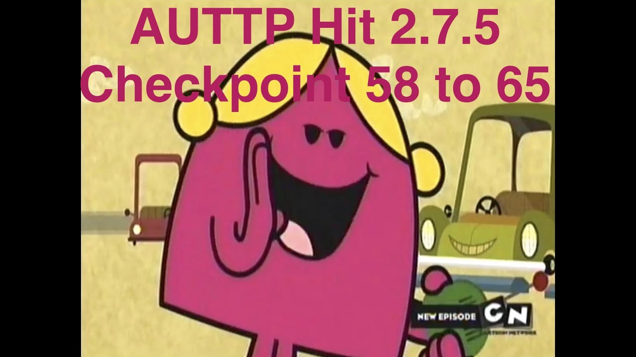 AUTTP Hit 3.7.5 checkpoint 58 to 65