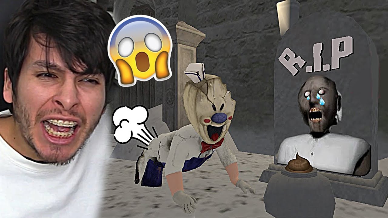 GRANNY HA FALLECIDO Y EL HELADERO VISITA SU TUMBA... - Ice Scream 3 (Horror Game) | DeGoBooM